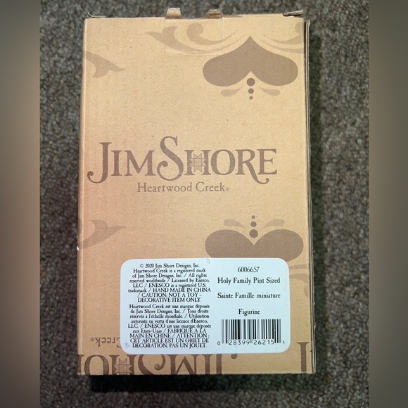 Jim Shore 6006657 Blessed With A Saviour - Pint Sized Holy Family 2020 New - Picture 5 of 5